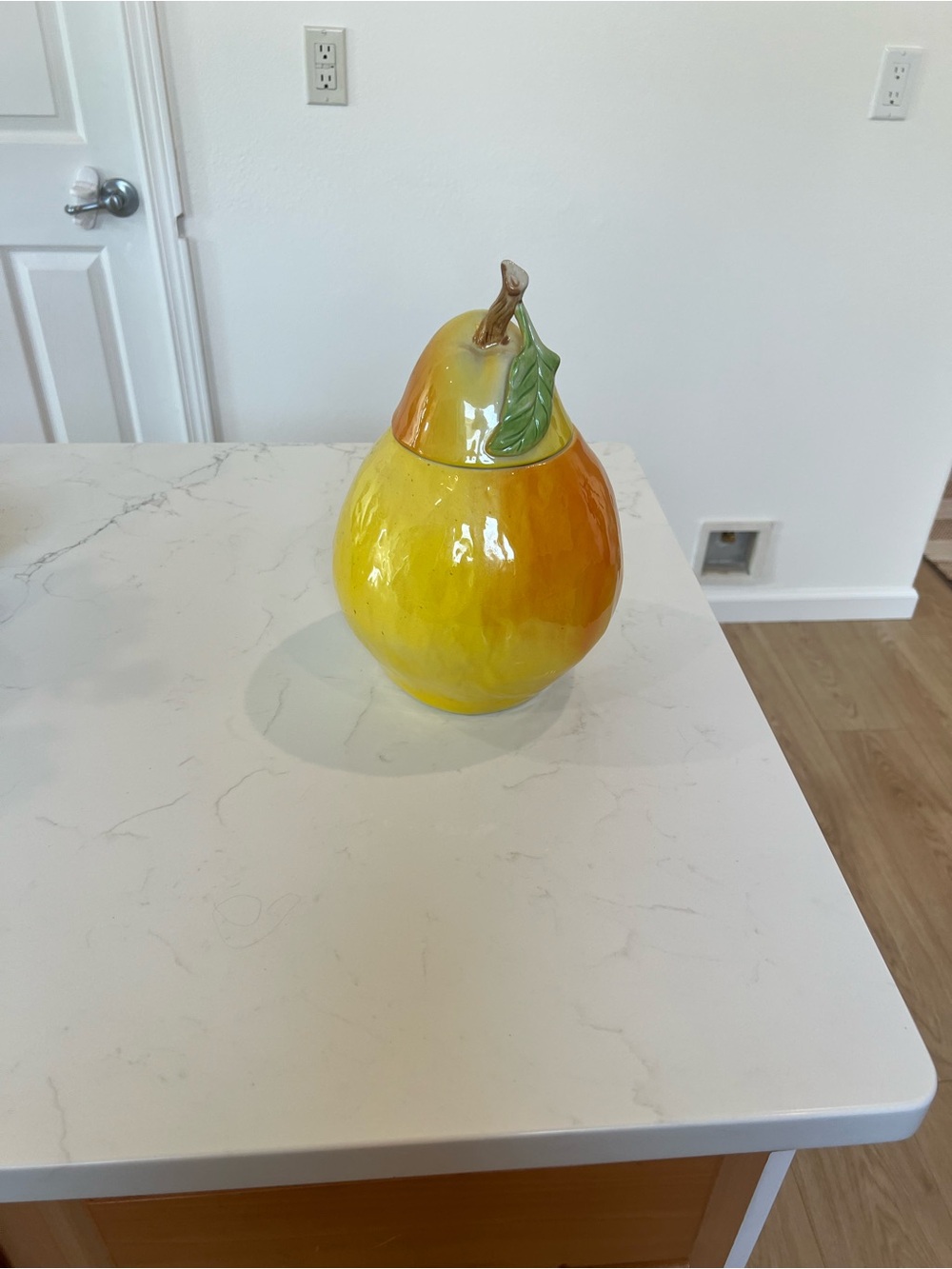 Anthropologie Holly & Pear Cookie Jar - Picture 4 of 9